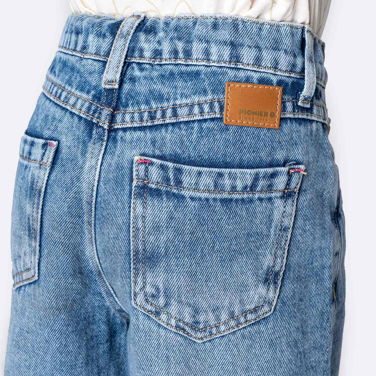 PANTALÓN JEAN DENIM NIÑA PIONIER SULEMAH - 4