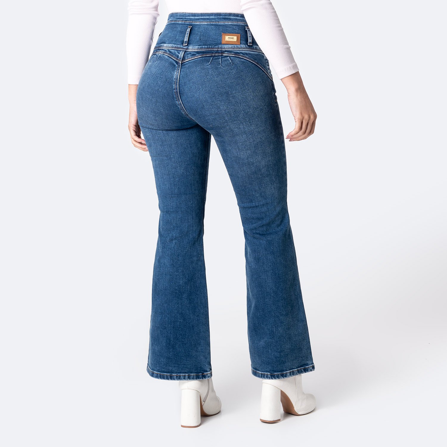 PANTALÓN JEAN DENIM STRETCH MUJER PIONIER JUDDI - 2