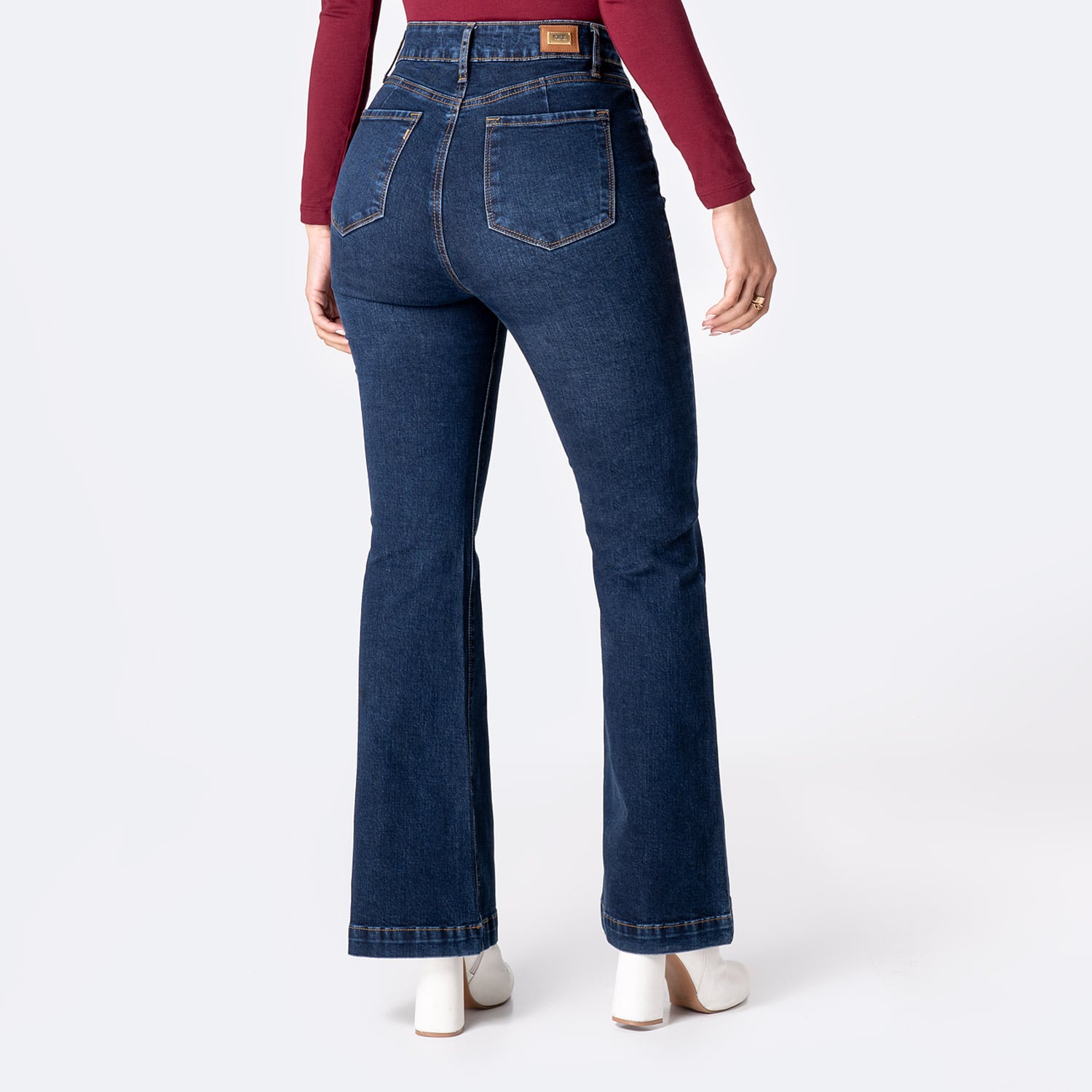 PANTALÓN JEAN DENIM STRETCH MUJER PIONIER HALLYH - 2