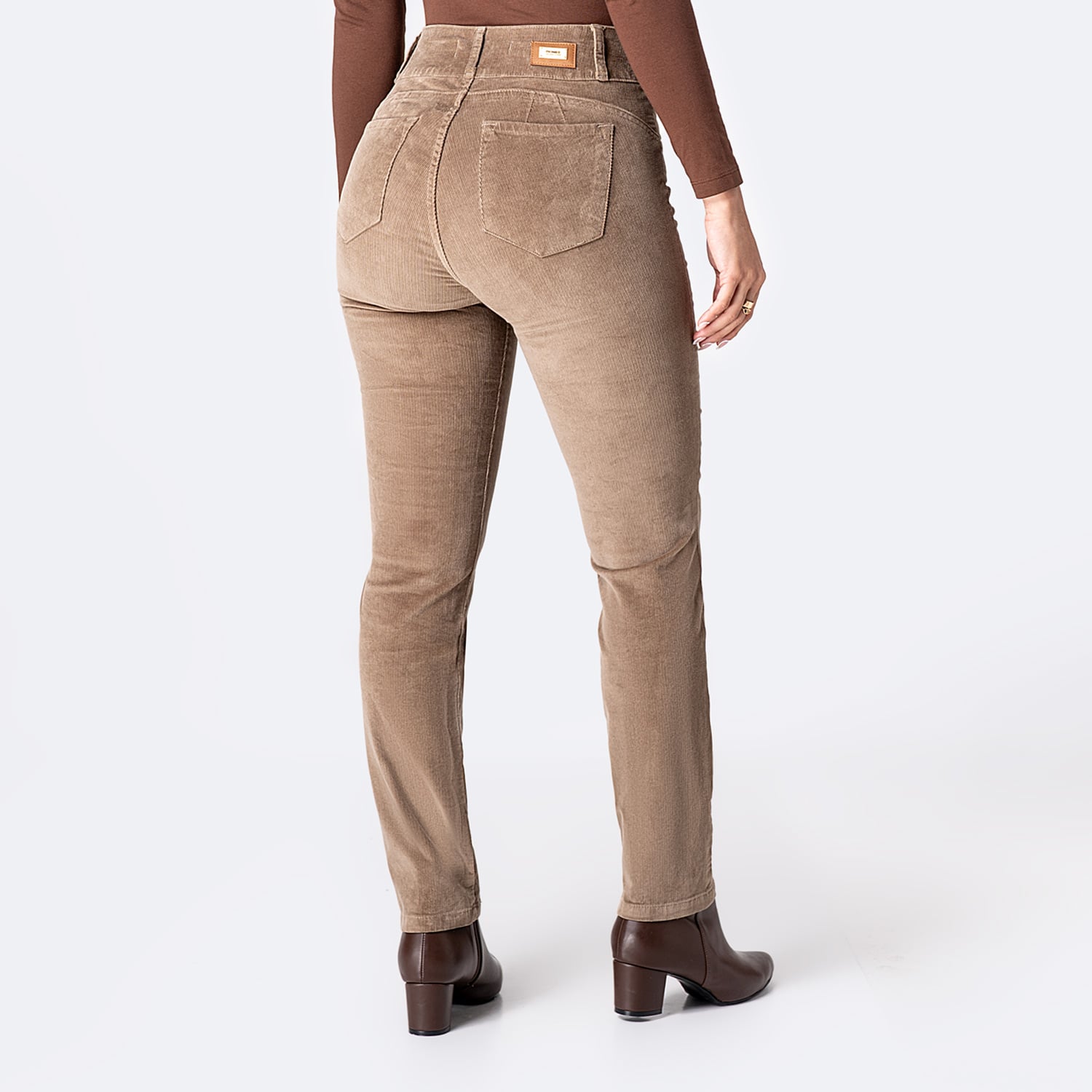 PANTALÓN RECTO CORDUROY STRETCH MUJER PIONIER LARISSA C - 2