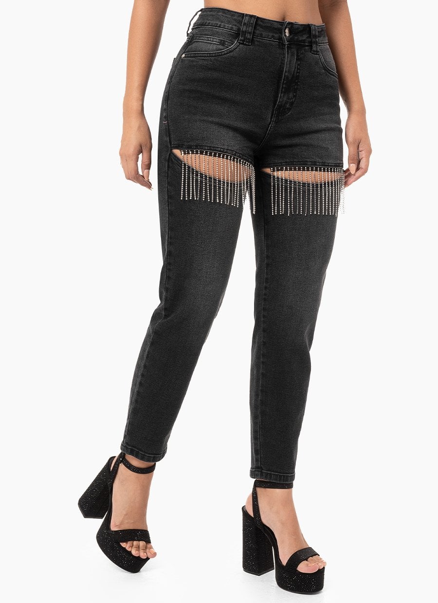 PANTALÓN JEAN DENIM STRETCH MUJER GOCCOS NAGORE - 2