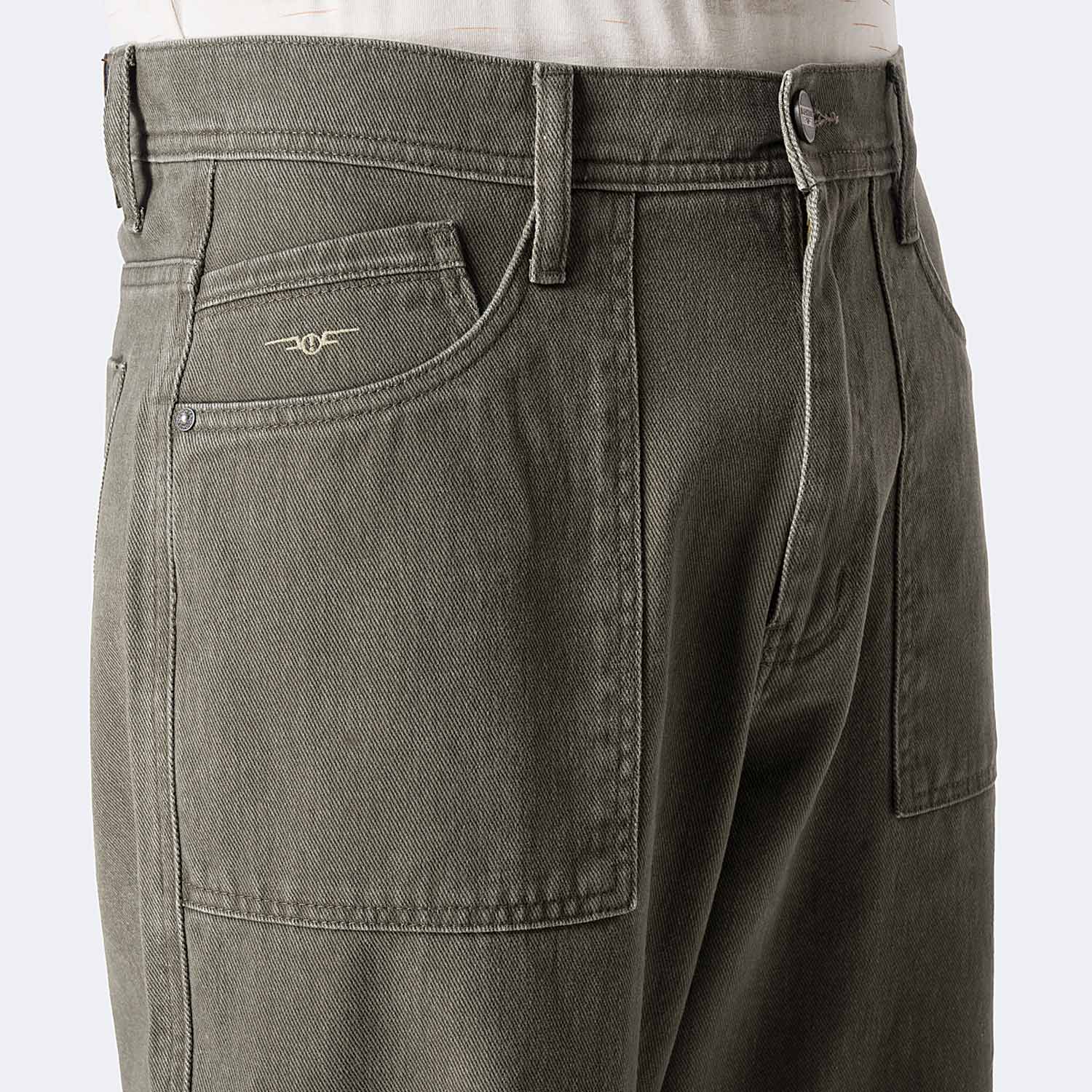 PANTALÓN BAGGY DRILL HOMBRE PIONIER LORDD - 3