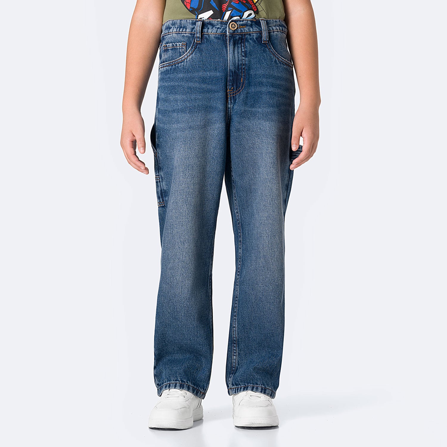 PANTALÓN JEAN DENIM NIÑO PIONIER JEINERH - 1
