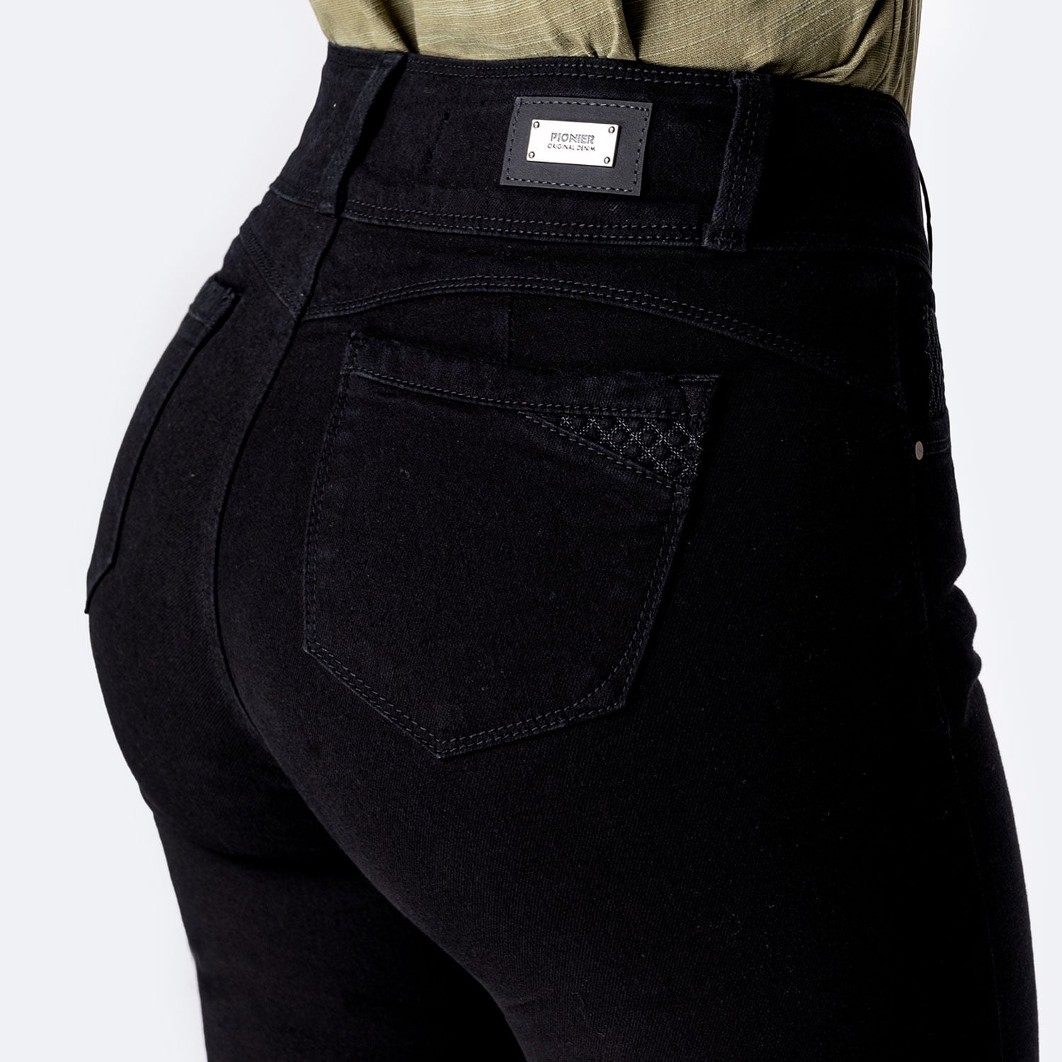 PANTALÓN JEAN DENIM STRETCH MUJER PIONIER KEHILIN - 4