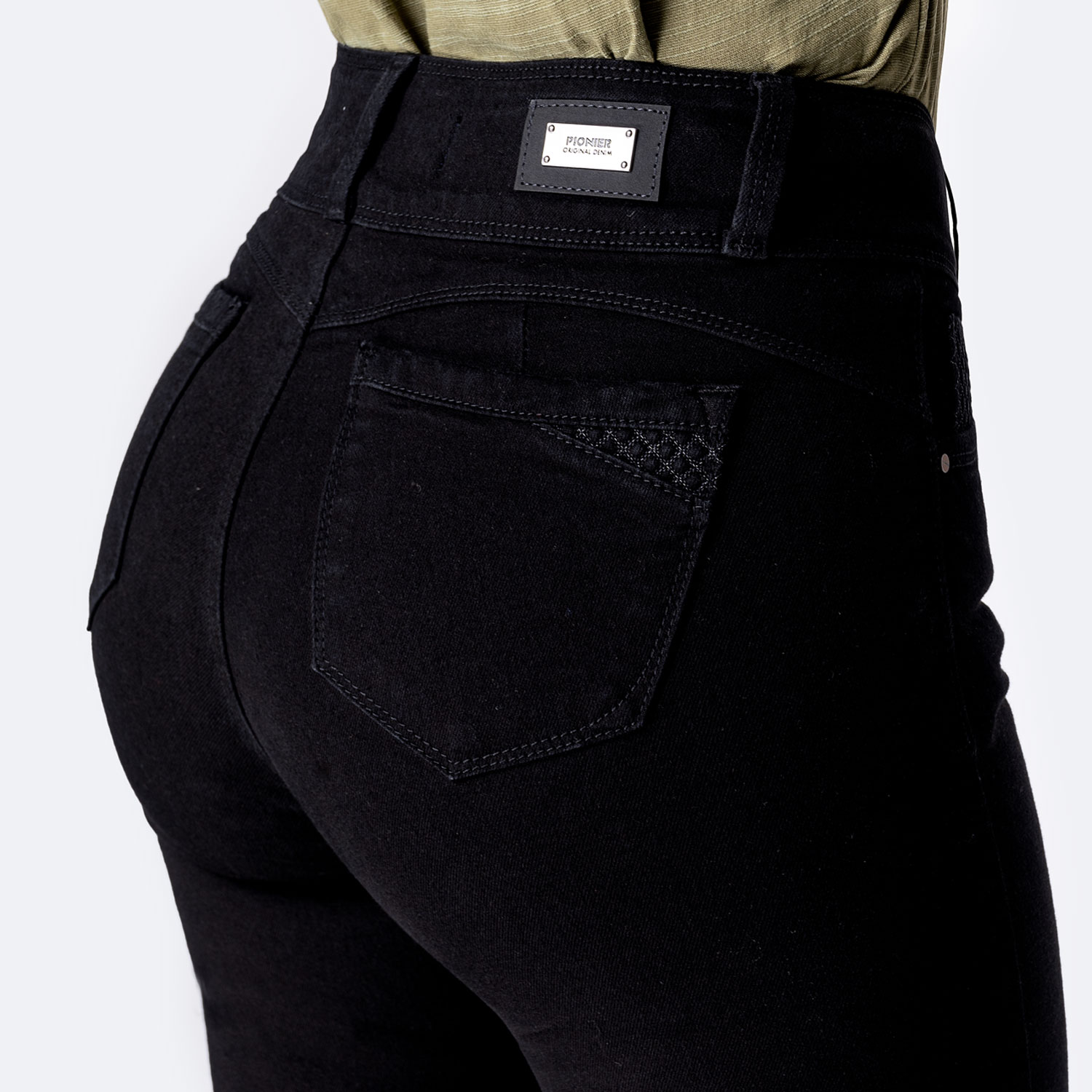 PANTALÓN JEAN DENIM STRETCH MUJER PIONIER KEHILIN - 4