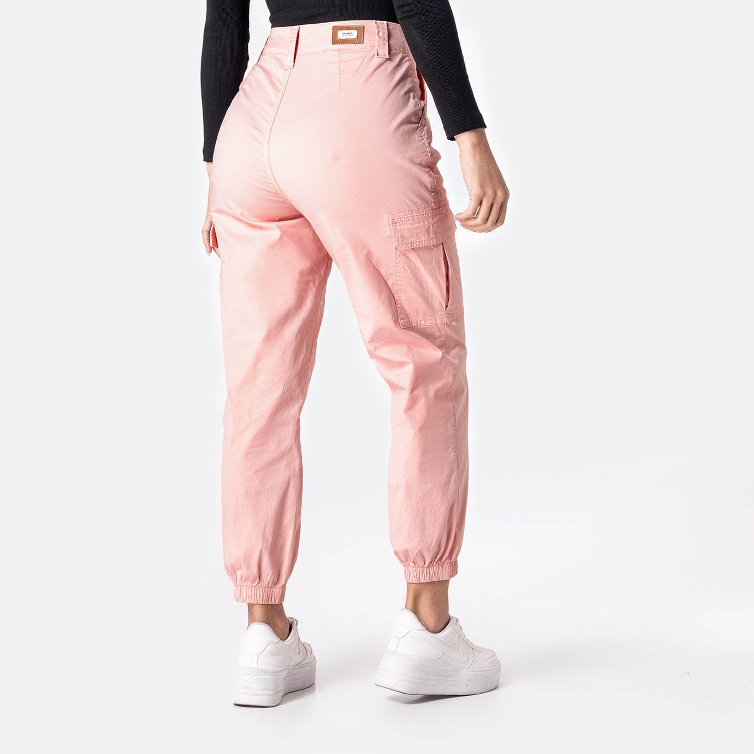 PANTALÓN JOGGER TAFETA MUJER PIONIER HANISA - 2