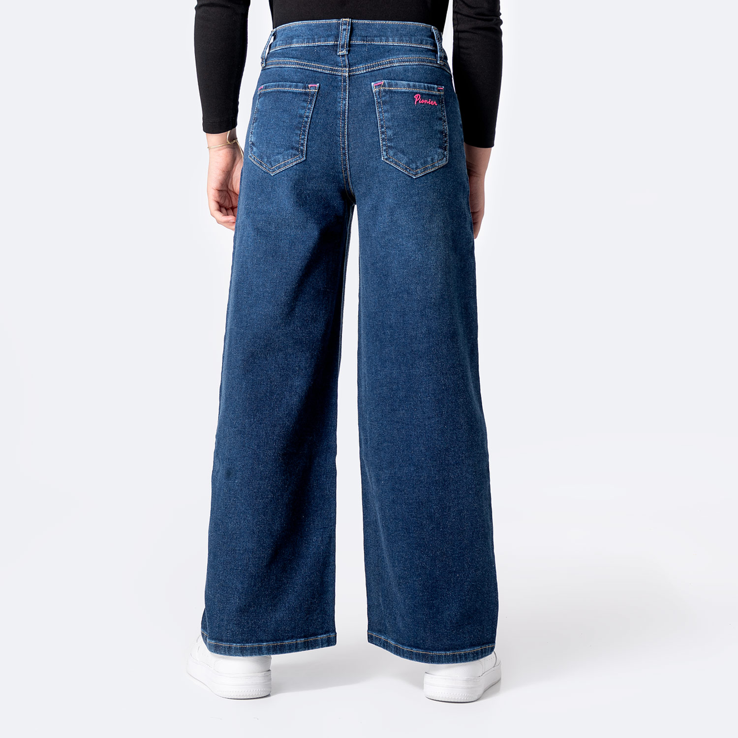 PANTALÓN JEAN DENIM STRETCH NIÑA PIONIER YLDA - 2