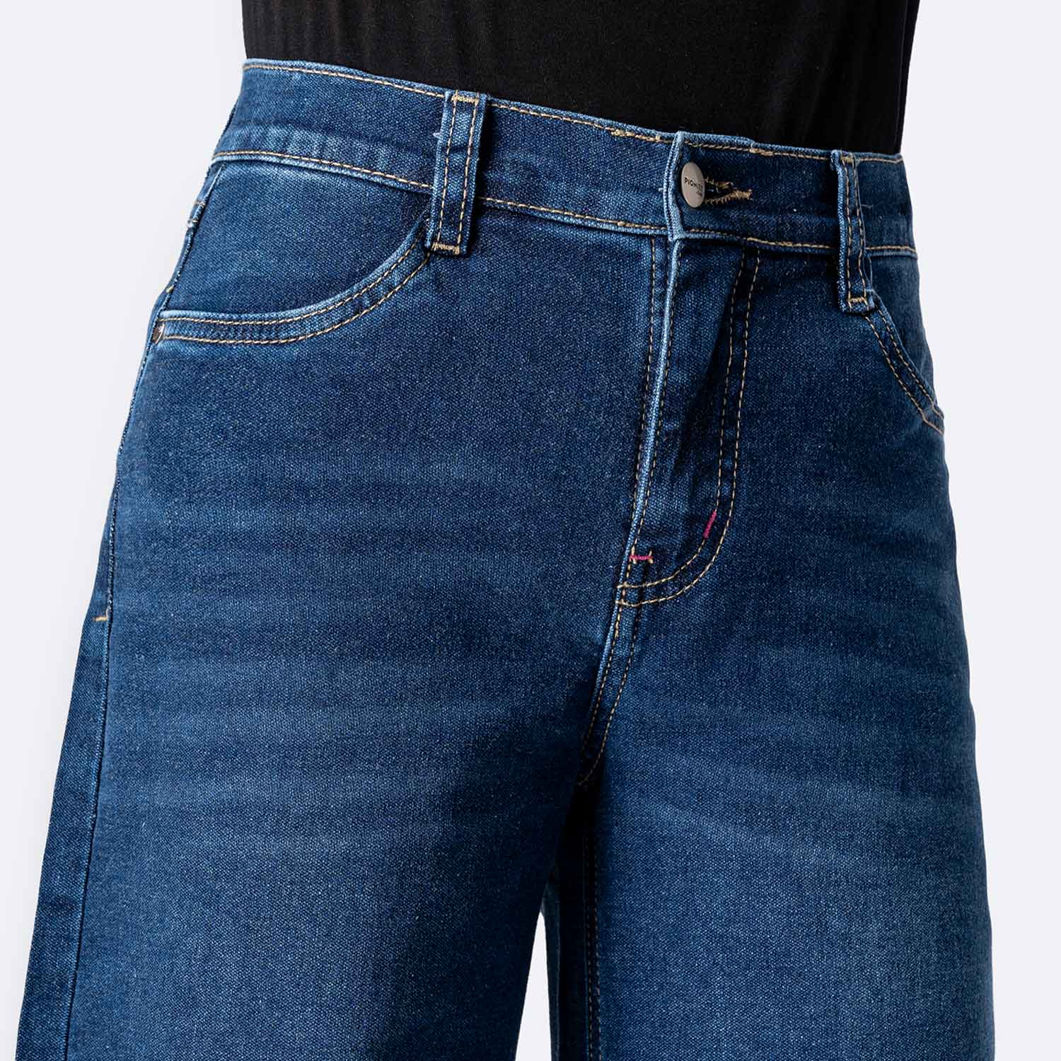 PANTALÓN JEAN DENIM STRETCH NIÑA PIONIER YLDA - 3