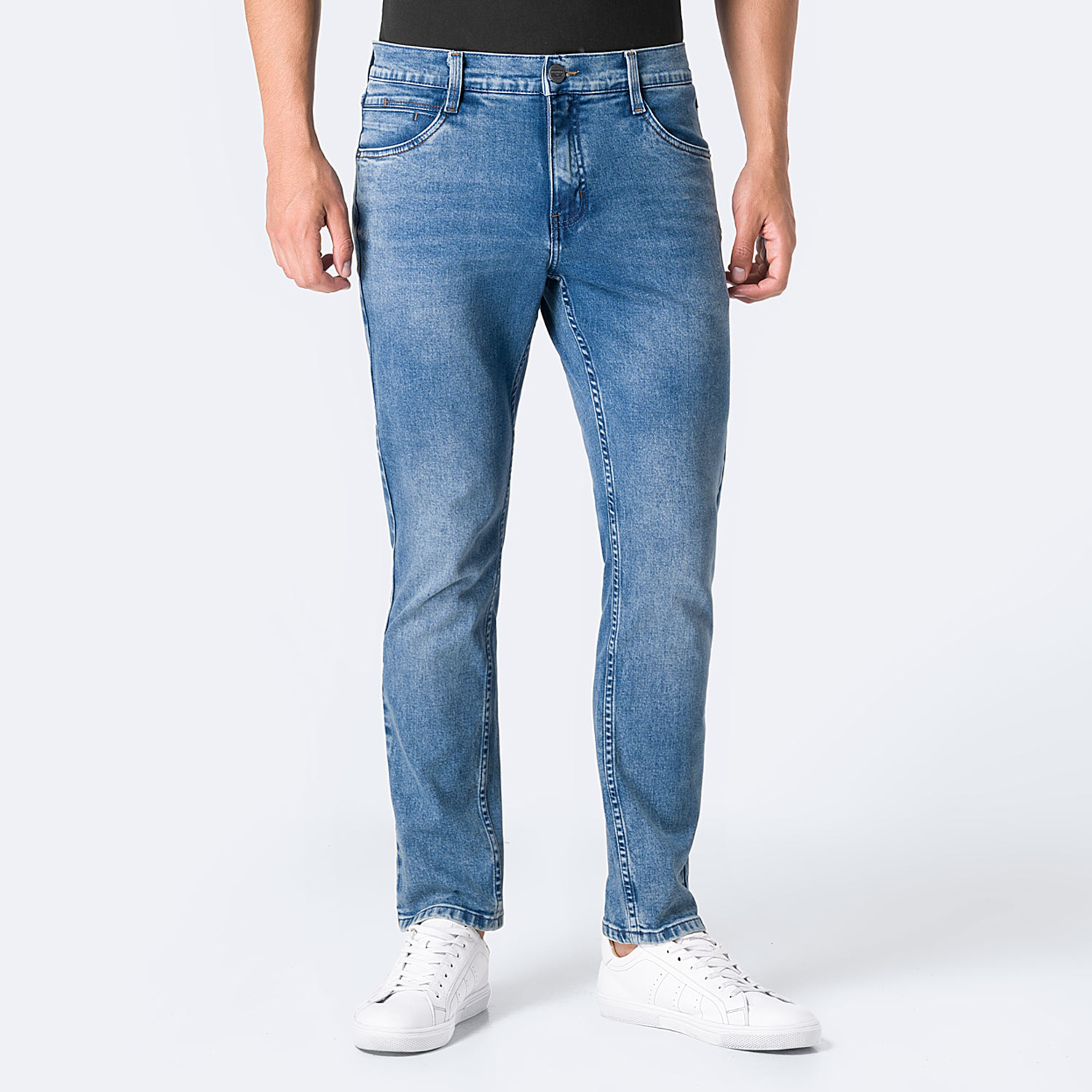 PANTALÓN JEAN PITILLO DENIM STRETCH HOMBRE PIONIER RAEHD - 1