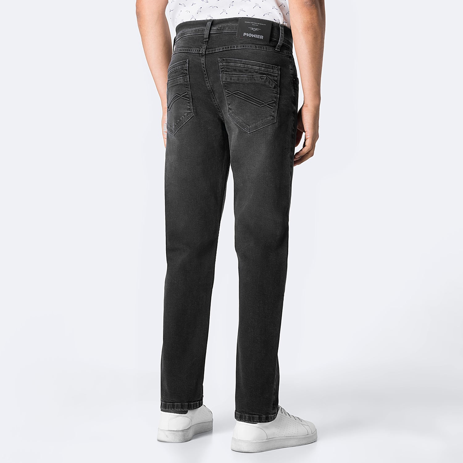 PANTALÓN JEAN SEMIPITILLO DENIM STRETCH HOMBRE PIONIER MINJHO - 2