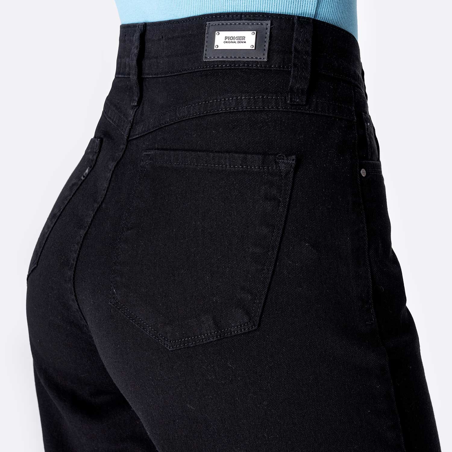 PANTALÓN BULL DENIM MUJER PIONIER SALANI - 4