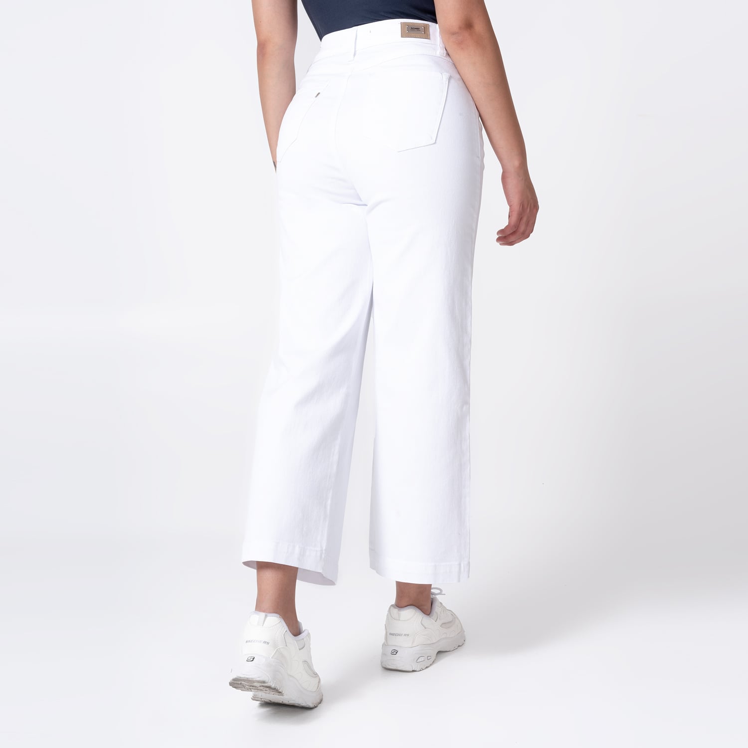 PANTALÓN DRILL STRETCH MUJER PIONIER LARI BULL DENIM - 2