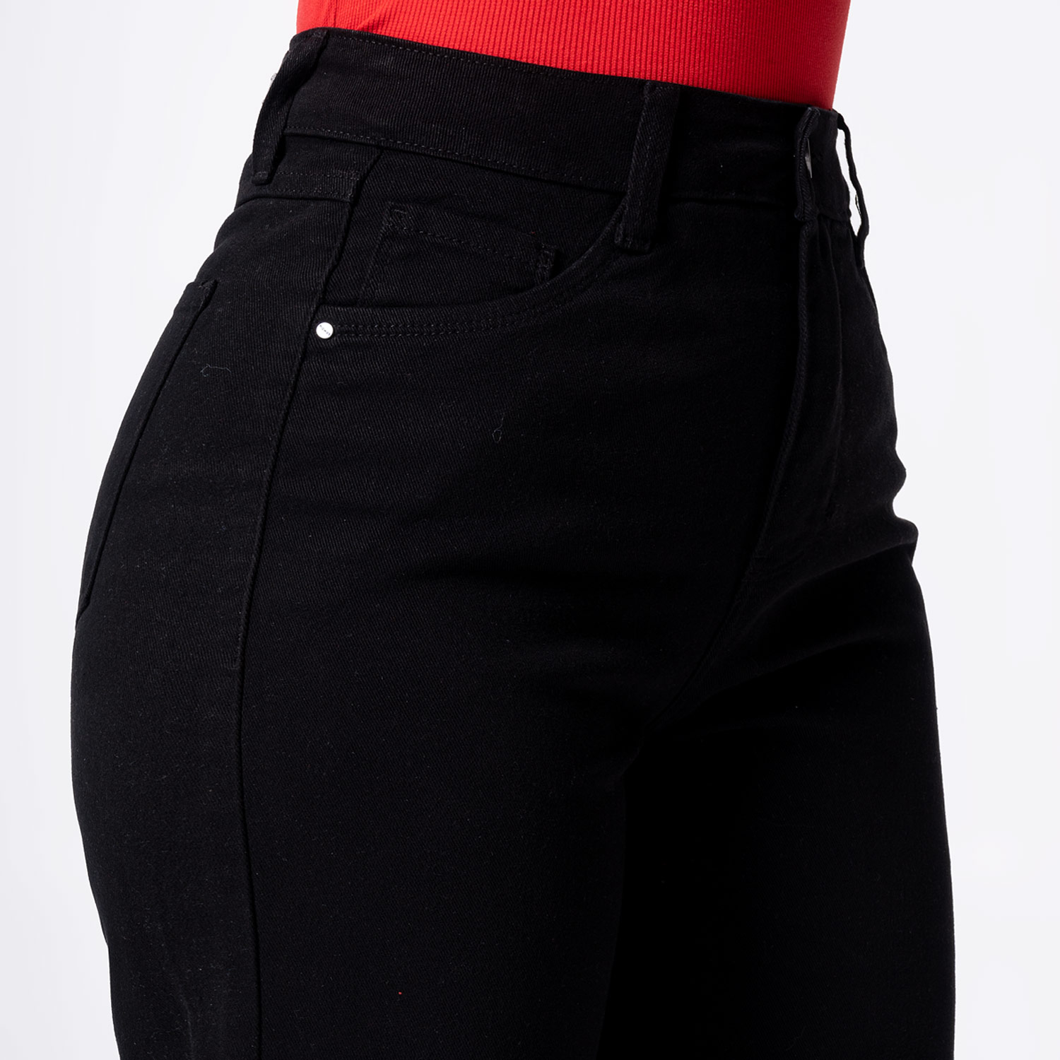 PANTALÓN DRILL STRETCH MUJER PIONIER LARI BULL DENIM - 3