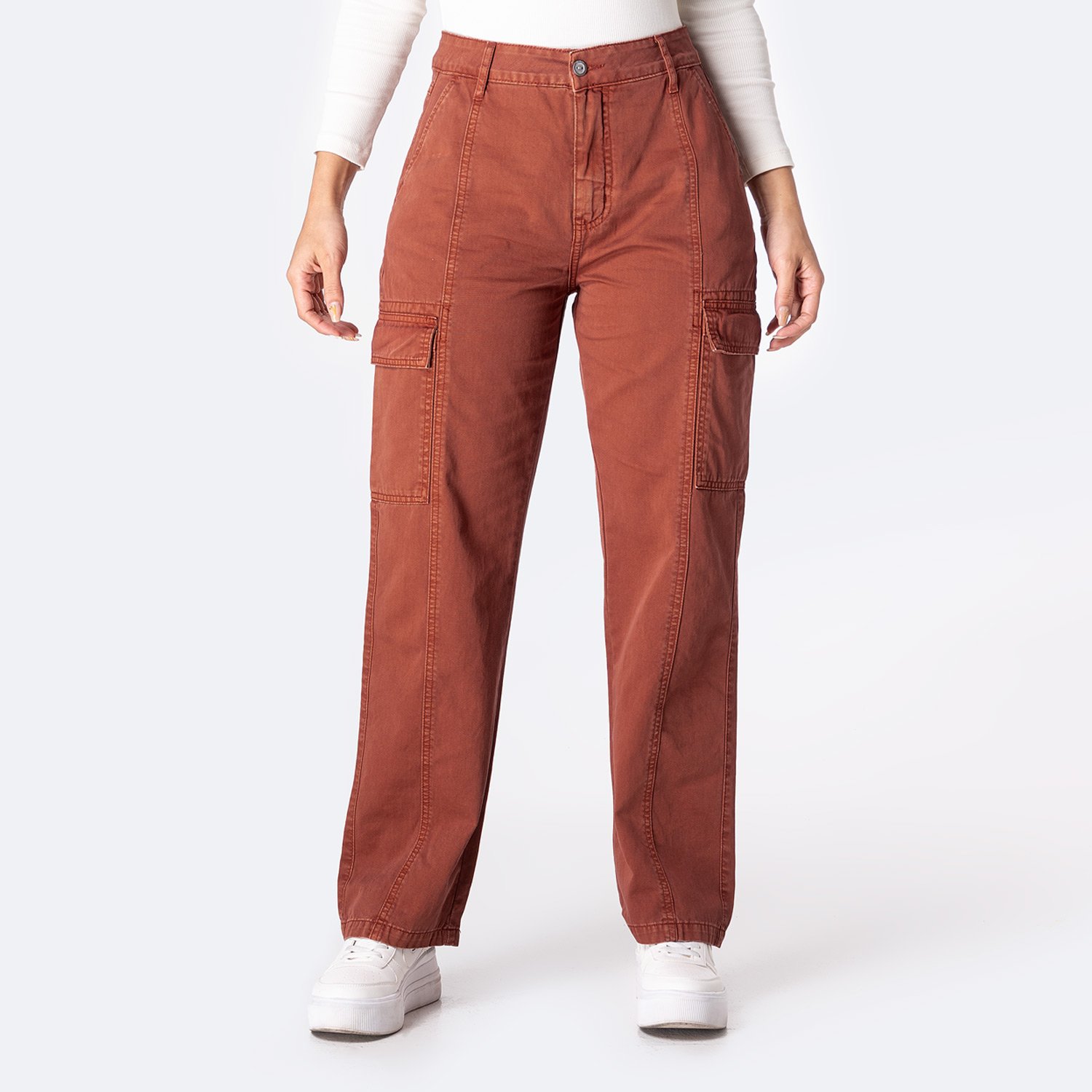 PANTALÓN DRILL MUJER PIONIER CLAIREY - 1