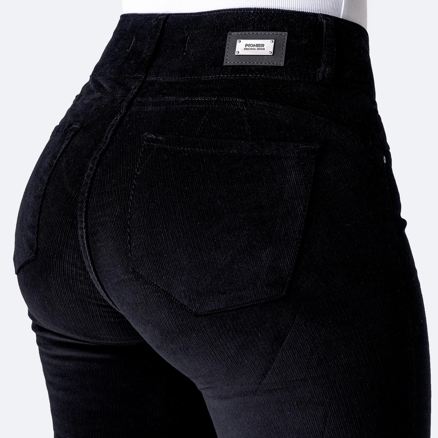 PANTALÓN RECTO CORDUROY STRETCH MUJER PIONIER LARISSA C - 4