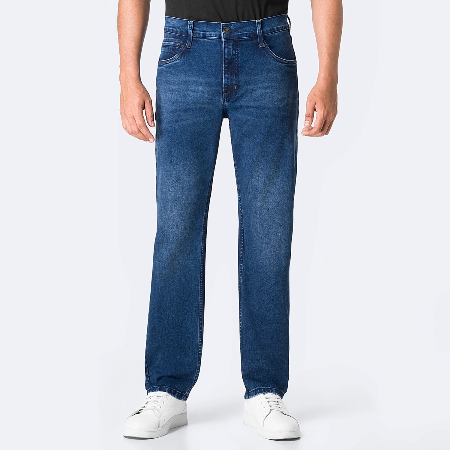 PANTALÓN JEAN SEMIPITILLO DENIM STRETCH HOMBRE PIONIER EZZIO - 1