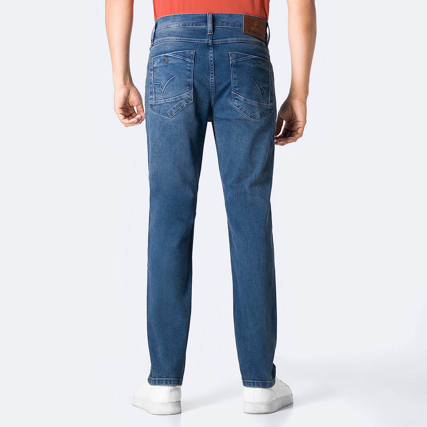 PANTALÓN JEAN PITILLO DENIM STRETCH HOMBRE PIONIER NIYASI - 2