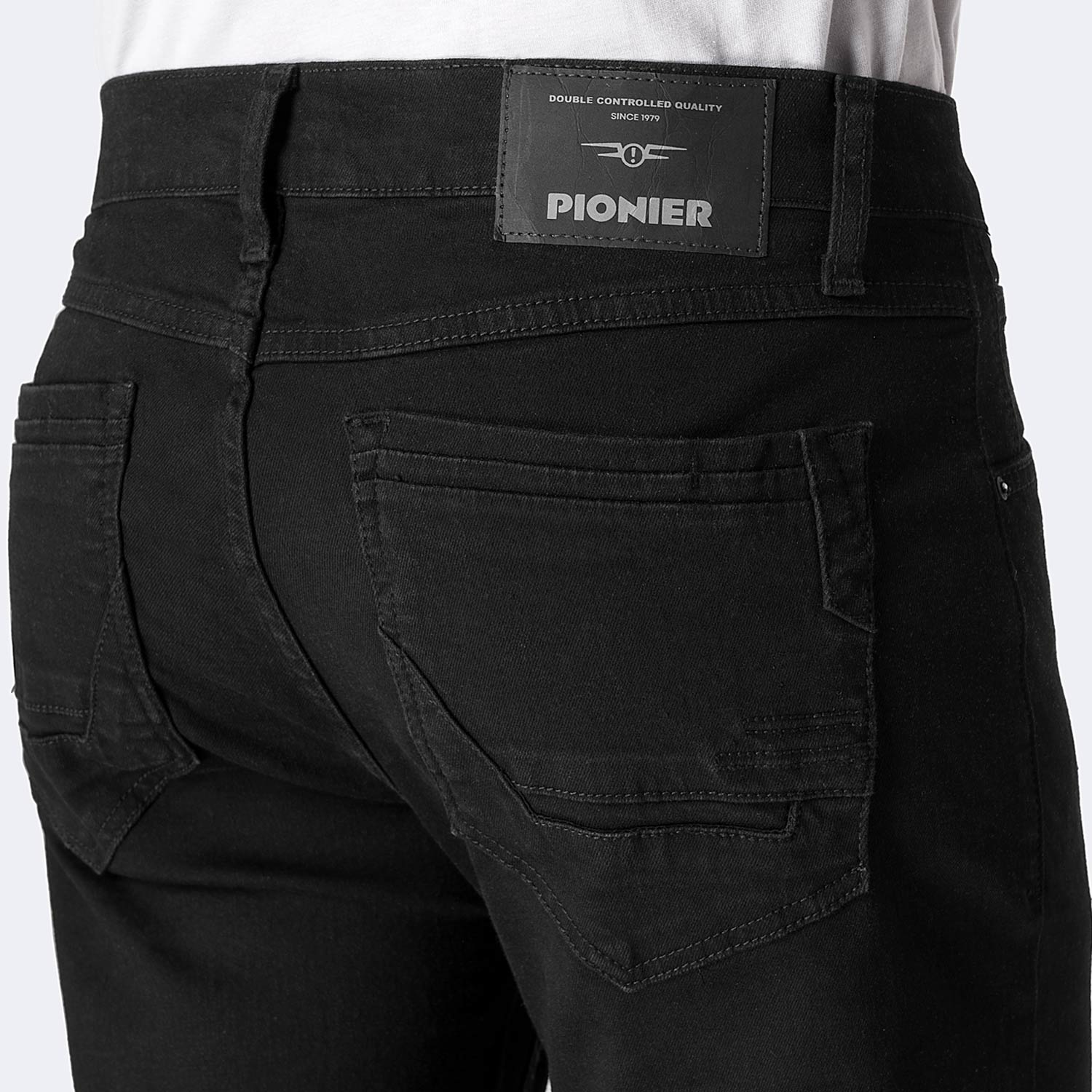 PANTALÓN JEAN SEMIPITILLO DENIM STRETCH HOMBRE PIONIER DENEBV - 4