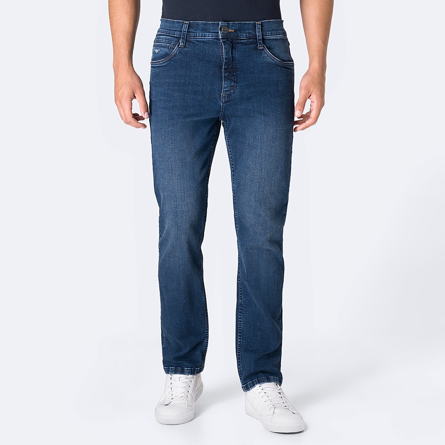 PANTALÓN JEAN SEMIPITILLO DENIM STRETCH HOMBRE PIONIER NARWAN - 1