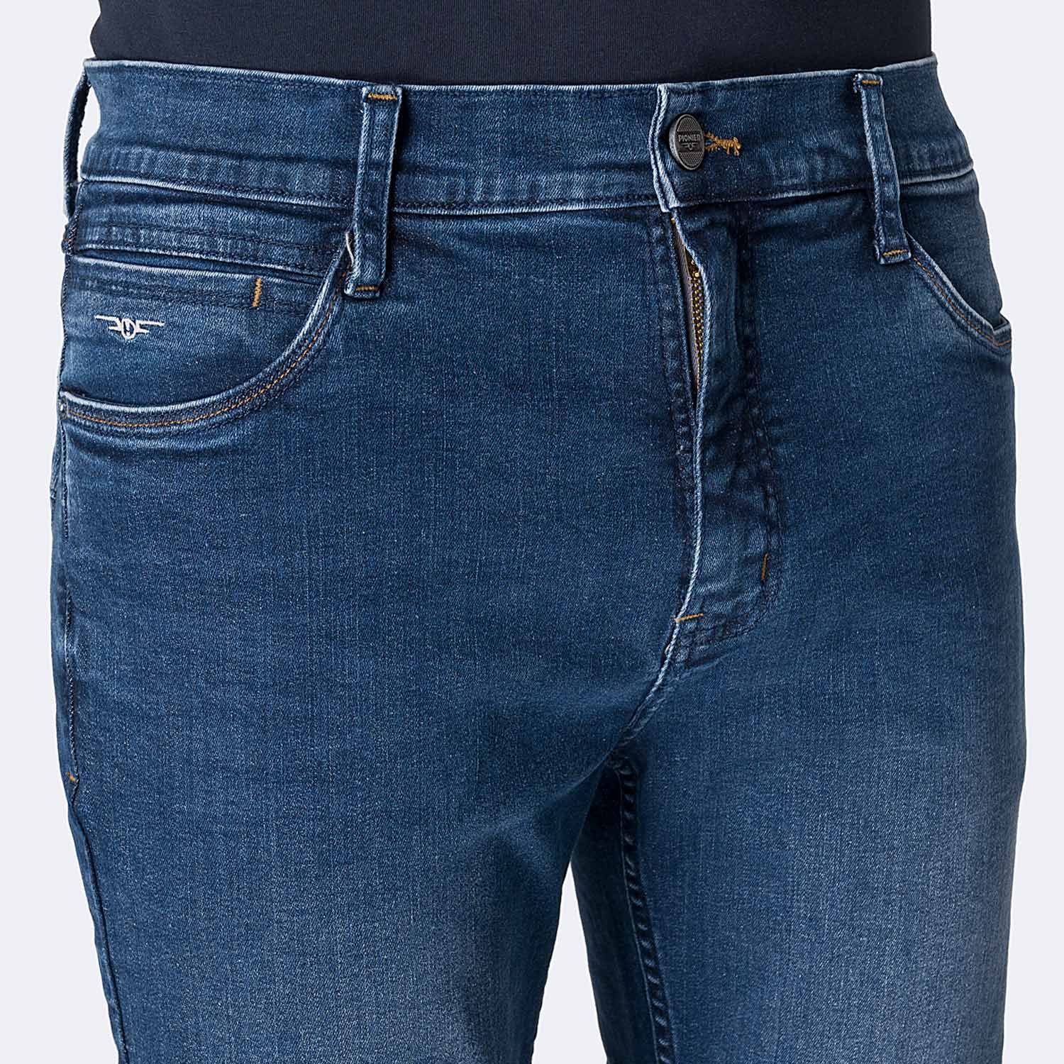 PANTALÓN JEAN SEMIPITILLO DENIM STRETCH HOMBRE PIONIER NARWAN - 3