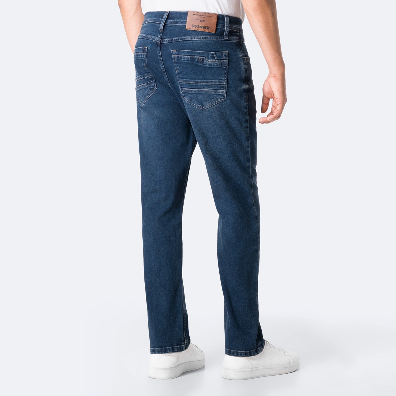 PANTALÓN JEAN SEMIPITILLO DENIM STRETCH HOMBRE PIONIER ANDERZON - 2