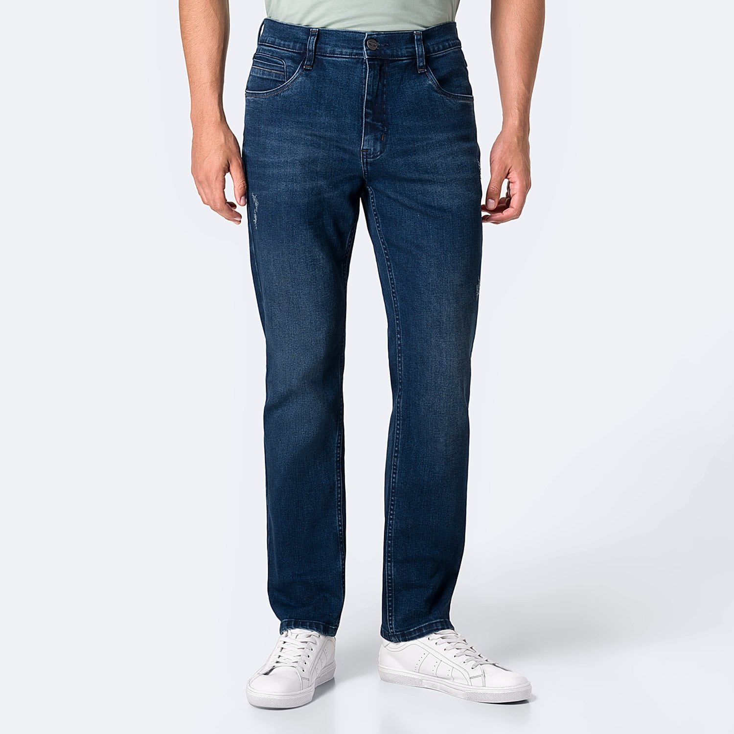 PANTALÓN JEAN SEMIPITILLO DENIM STRETCH HOMBRE PIONIER EDISSON - 1
