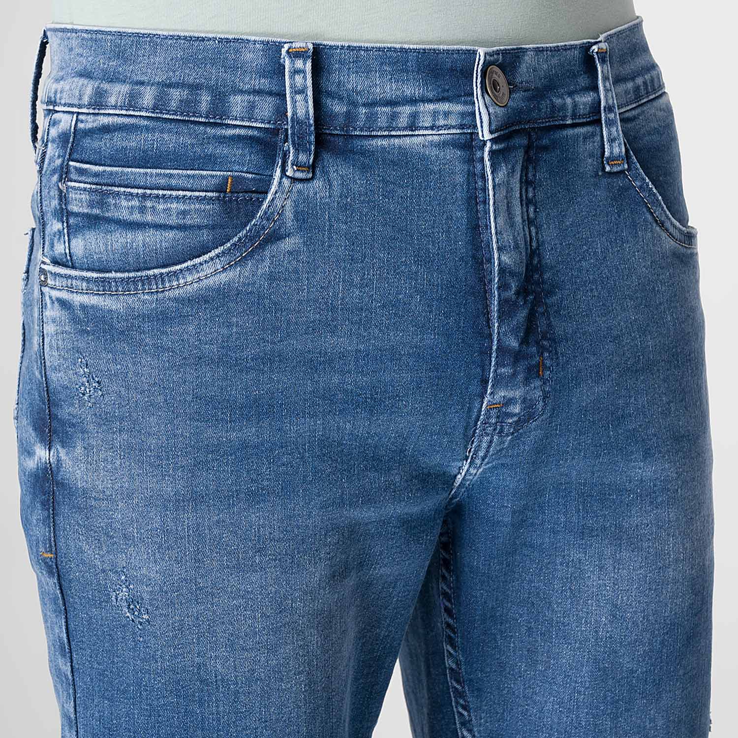 PANTALÓN JEAN SEMIPITILLO DENIM STRETCH HOMBRE PIONIER HAELLH - 3