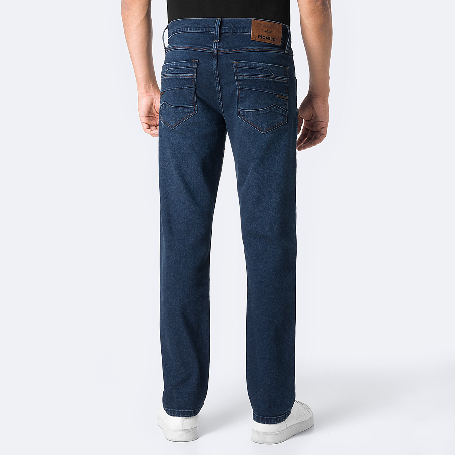 PANTALÓN JEAN SEMIPITILLO DENIM STRETCH HOMBRE PIONIER RIBERTH - 2