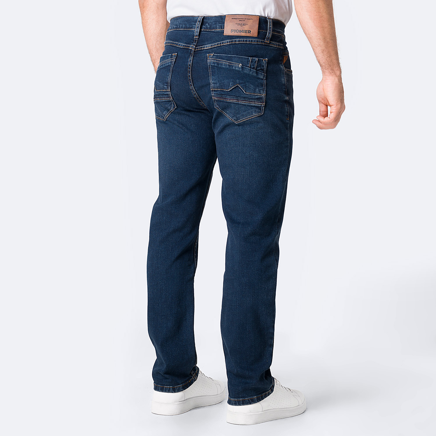PANTALÓN JEAN SEMIPITILLO DENIM STRETCH HOMBRE PIONIER ZAIR - 2