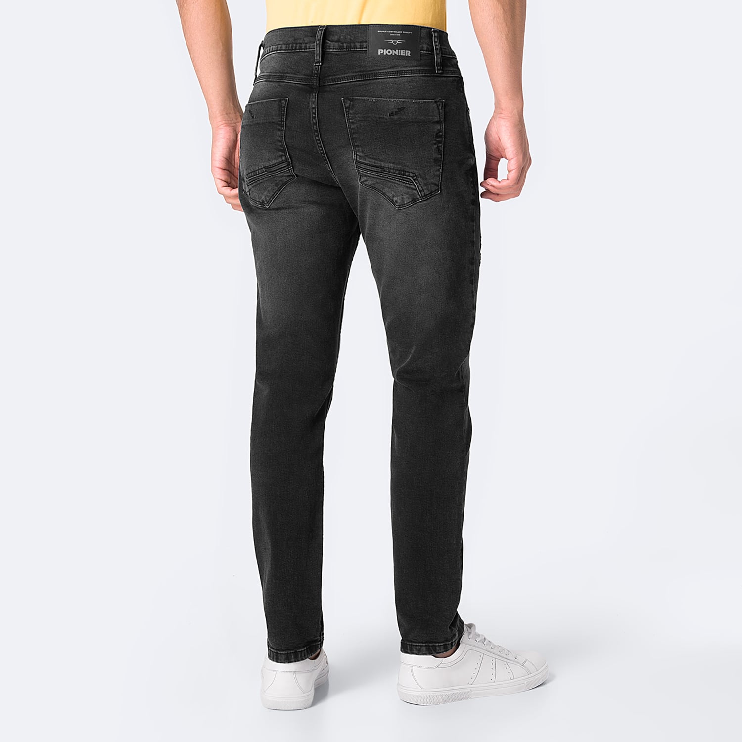 PANTALÓN JEAN PITILLO DENIM STRETCH HOMBRE PIONIER KASSIM - 2