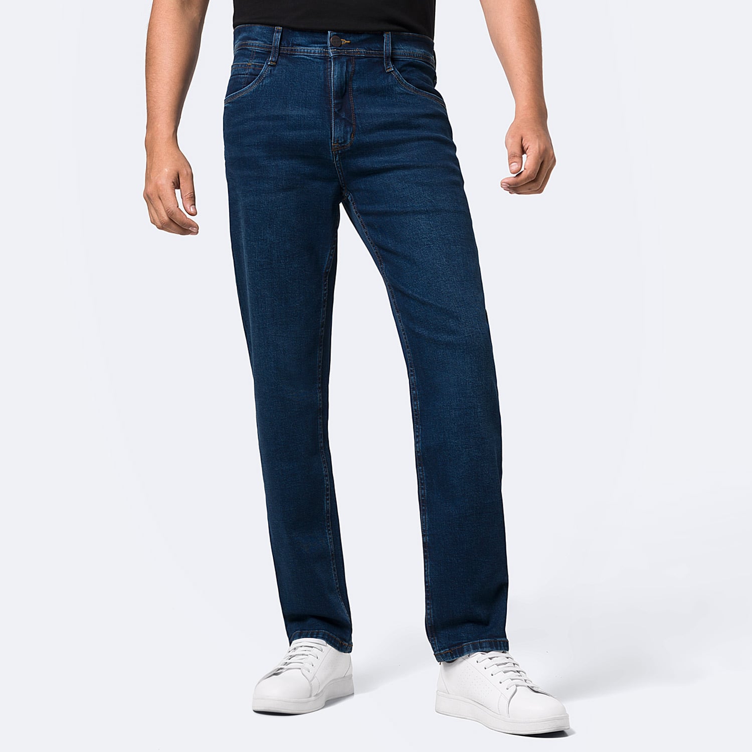 PANTALÓN JEAN SEMIPITILLO DENIM STRETCH HOMBRE PIONIER DARWHIN - 1