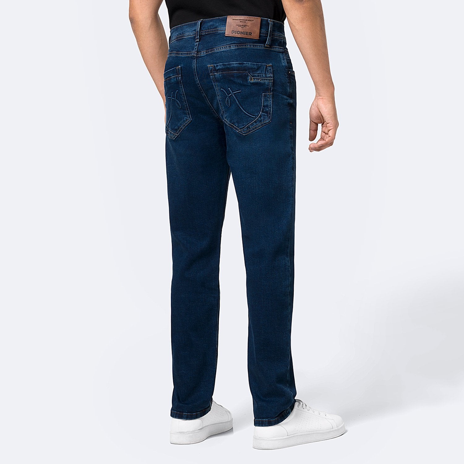 PANTALÓN JEAN SEMIPITILLO DENIM STRETCH HOMBRE PIONIER DARWHIN - 2