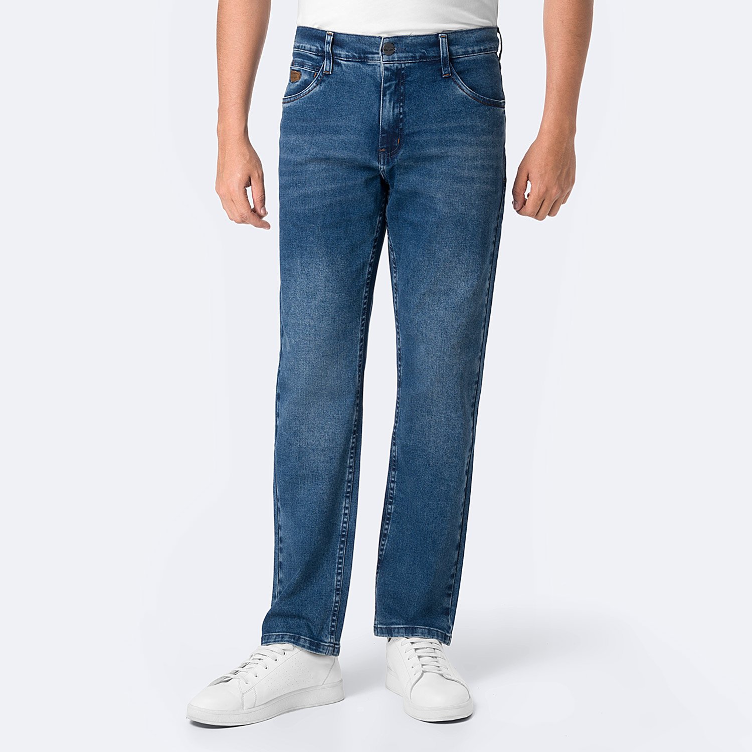 PANTALÓN JEAN SEMIPITILLO DENIM STRETCH HOMBRE PIONIER SAIK - 1