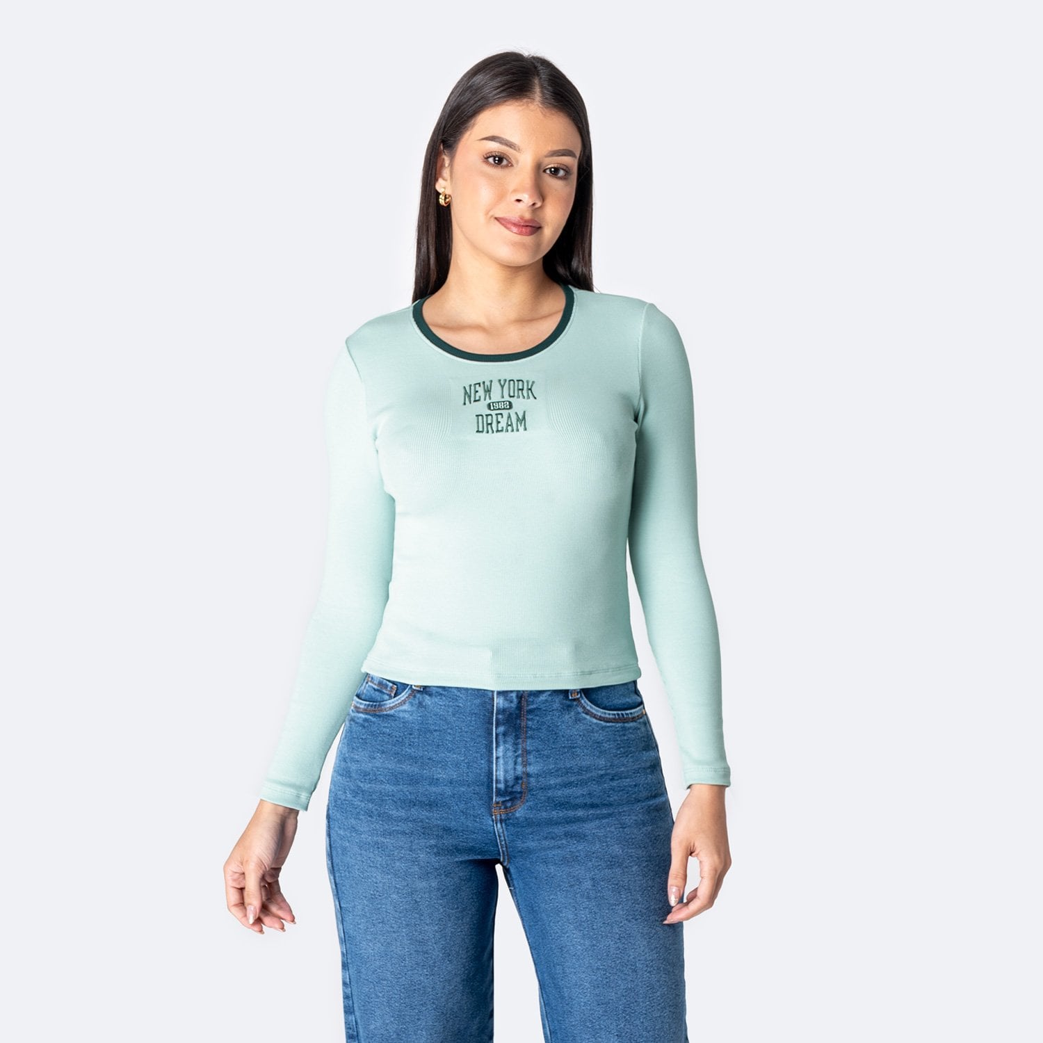 POLO RIB LYCRADO MUJER PIONIER NOELIT - 1