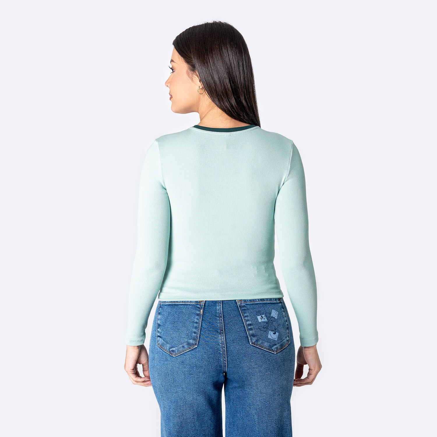 POLO RIB LYCRADO MUJER PIONIER NOELIT - 2
