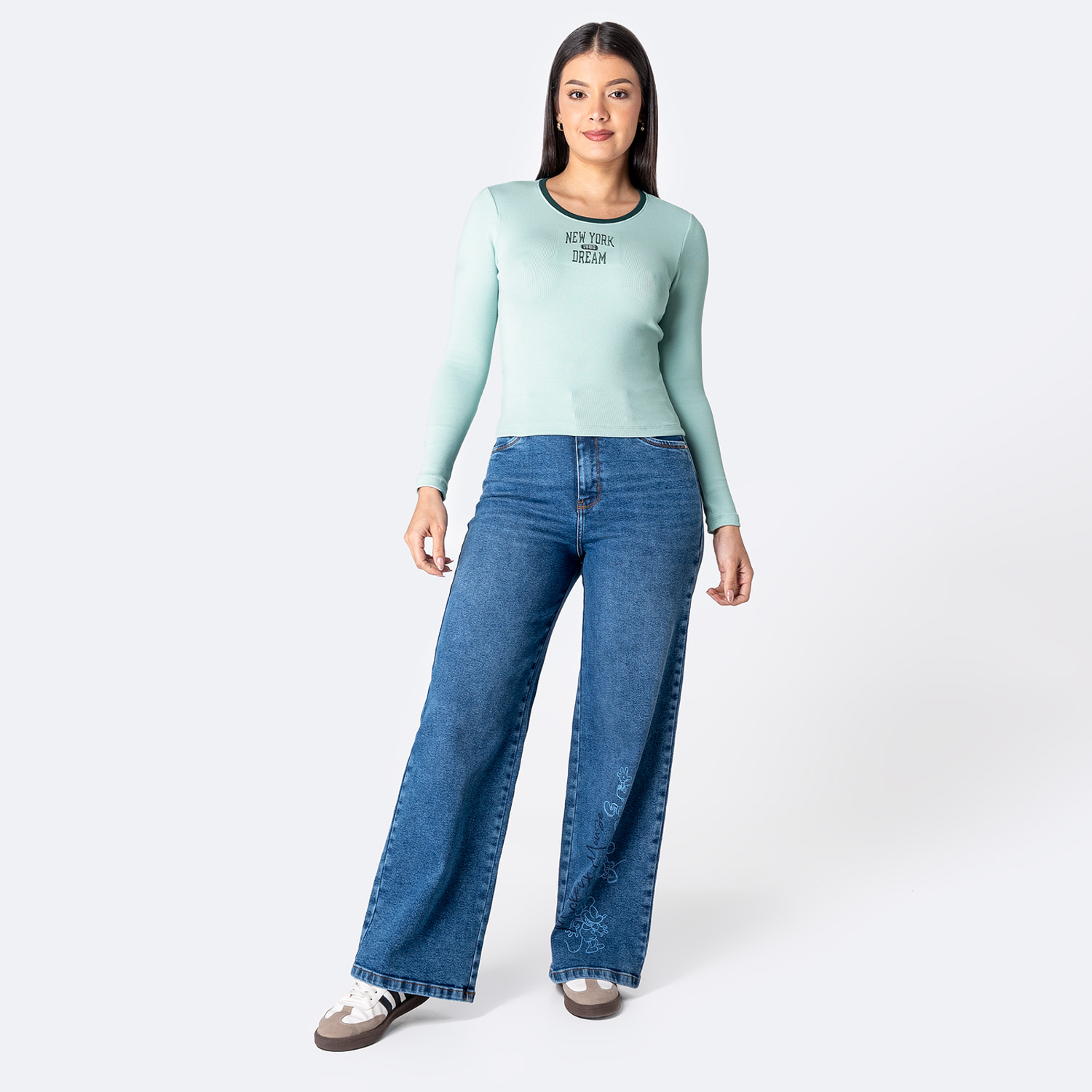 POLO RIB LYCRADO MUJER PIONIER NOELIT - 3