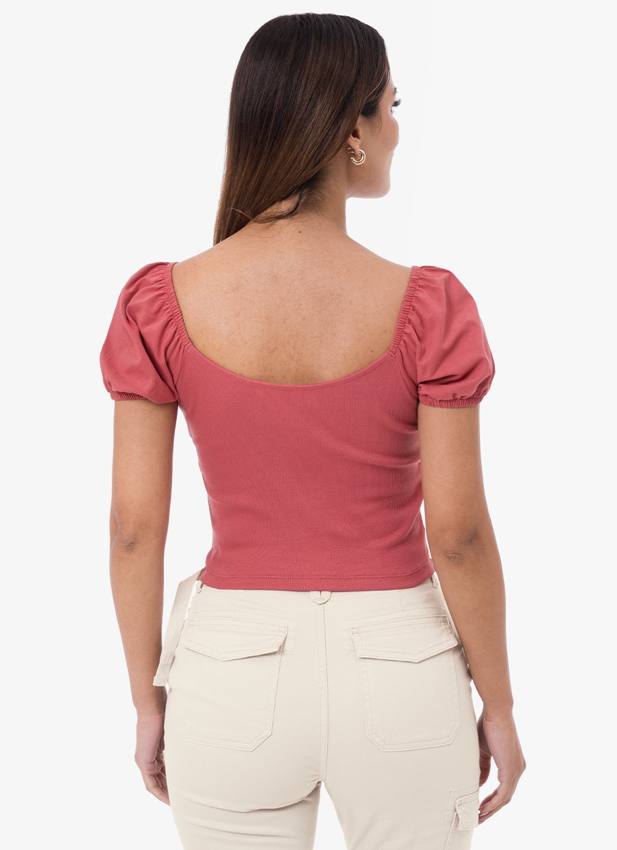 POLO RIB LYCRADO MUJER GOCCOS ARITA - 2