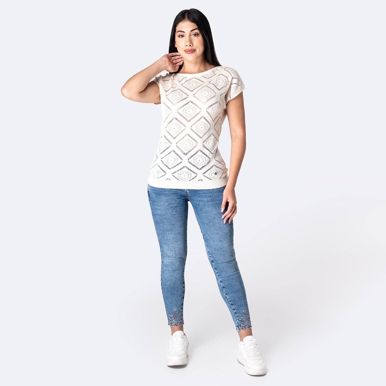 POLO HILOS MUJER PIONIER LEYSHAA - 3