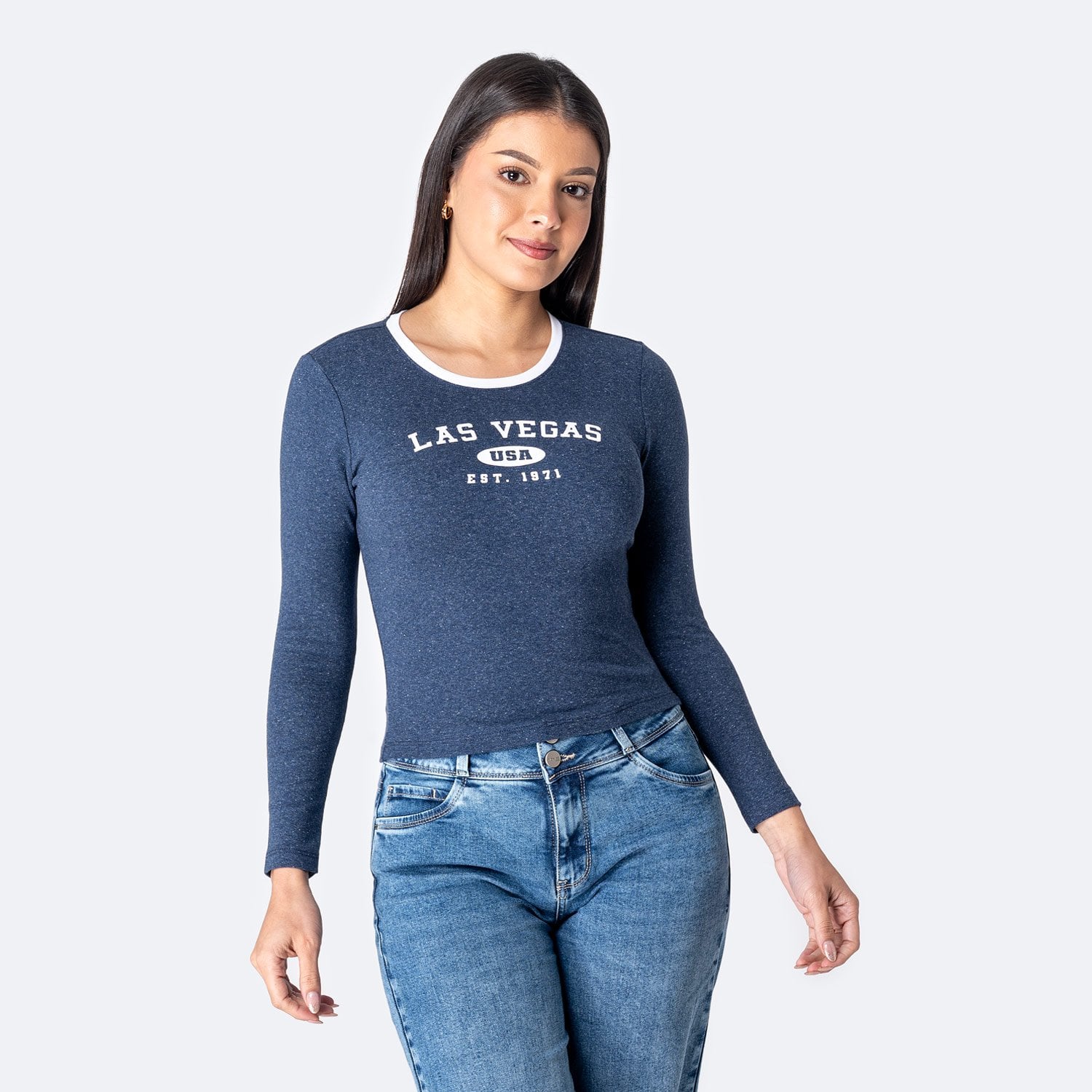 POLO RIB LYCRADO MUJER PIONIER UNAYA - 1