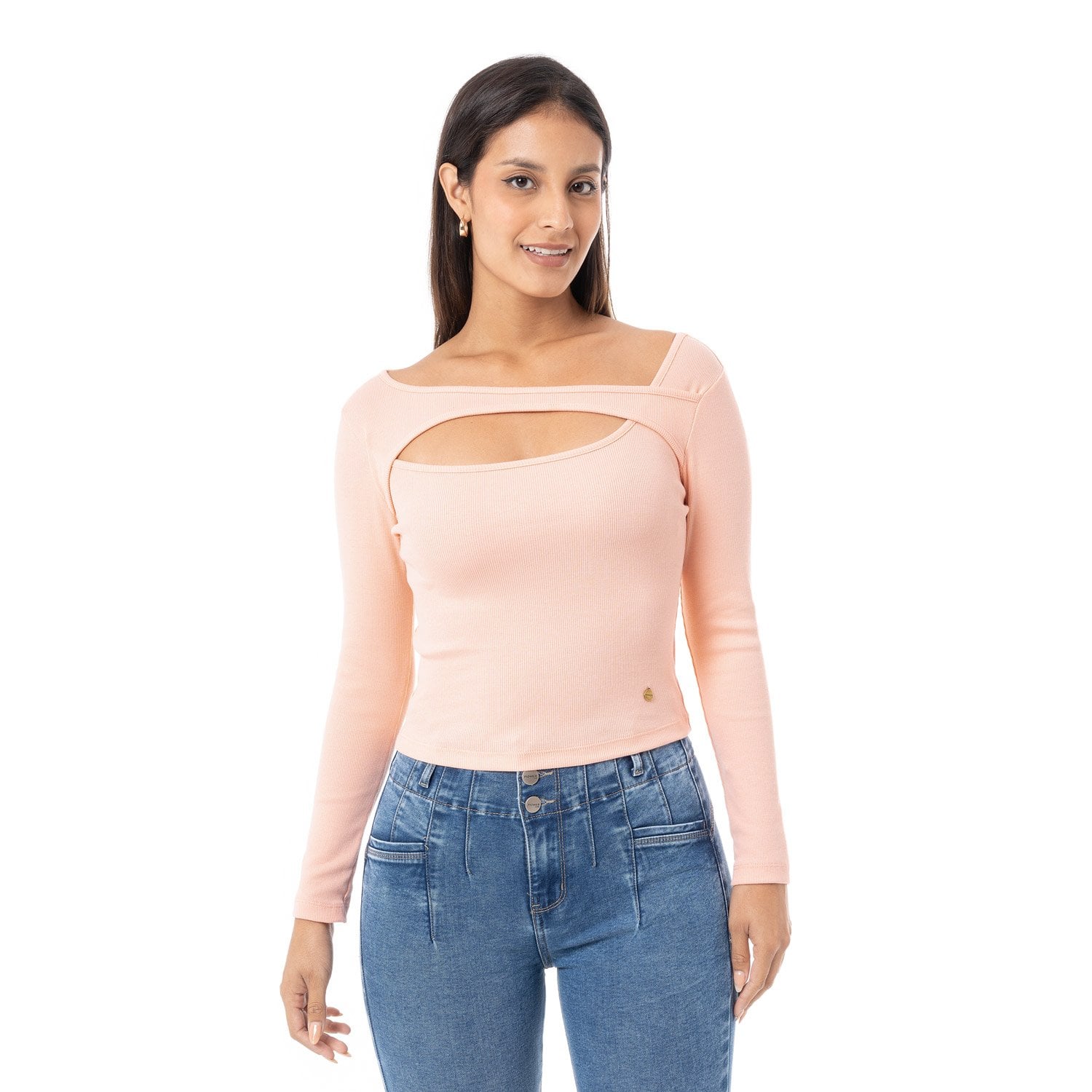 POLO RIB LYCRADO MUJER PIONIER ODELIT - 1