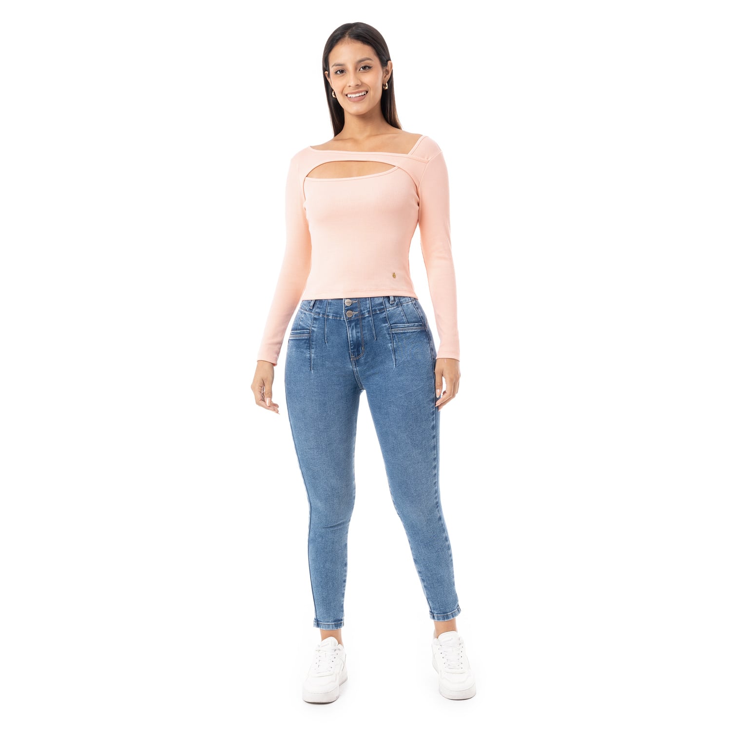 POLO RIB LYCRADO MUJER PIONIER ODELIT - 4
