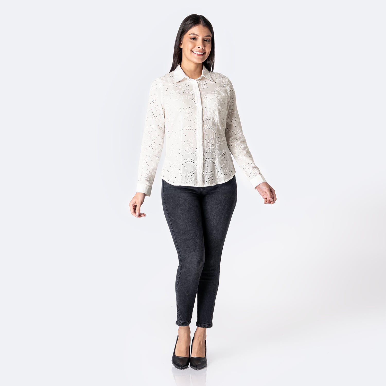 BLUSA BRODERY MUJER PIONIER KYRANA - 3