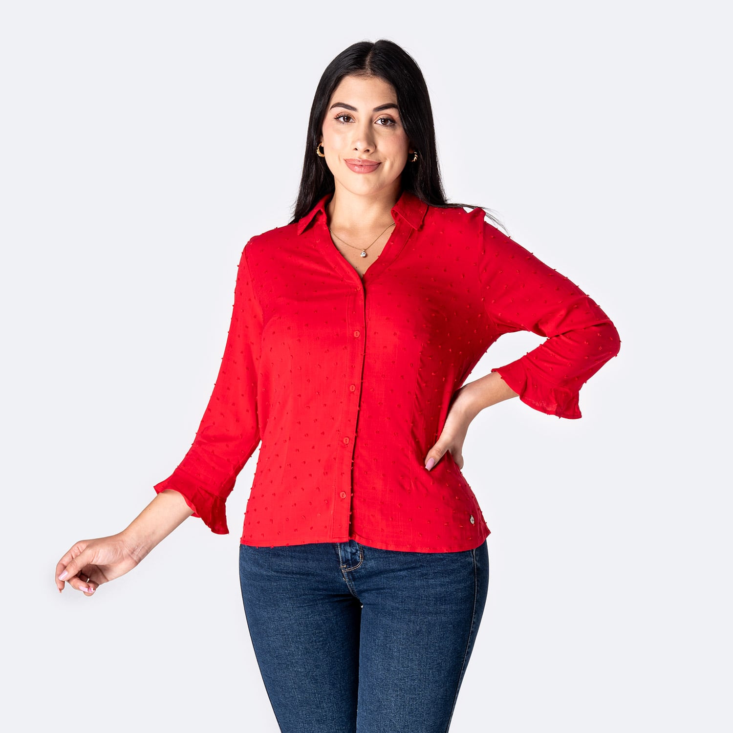 BLUSA LINO MUJER PIONIER DEVAN - 1