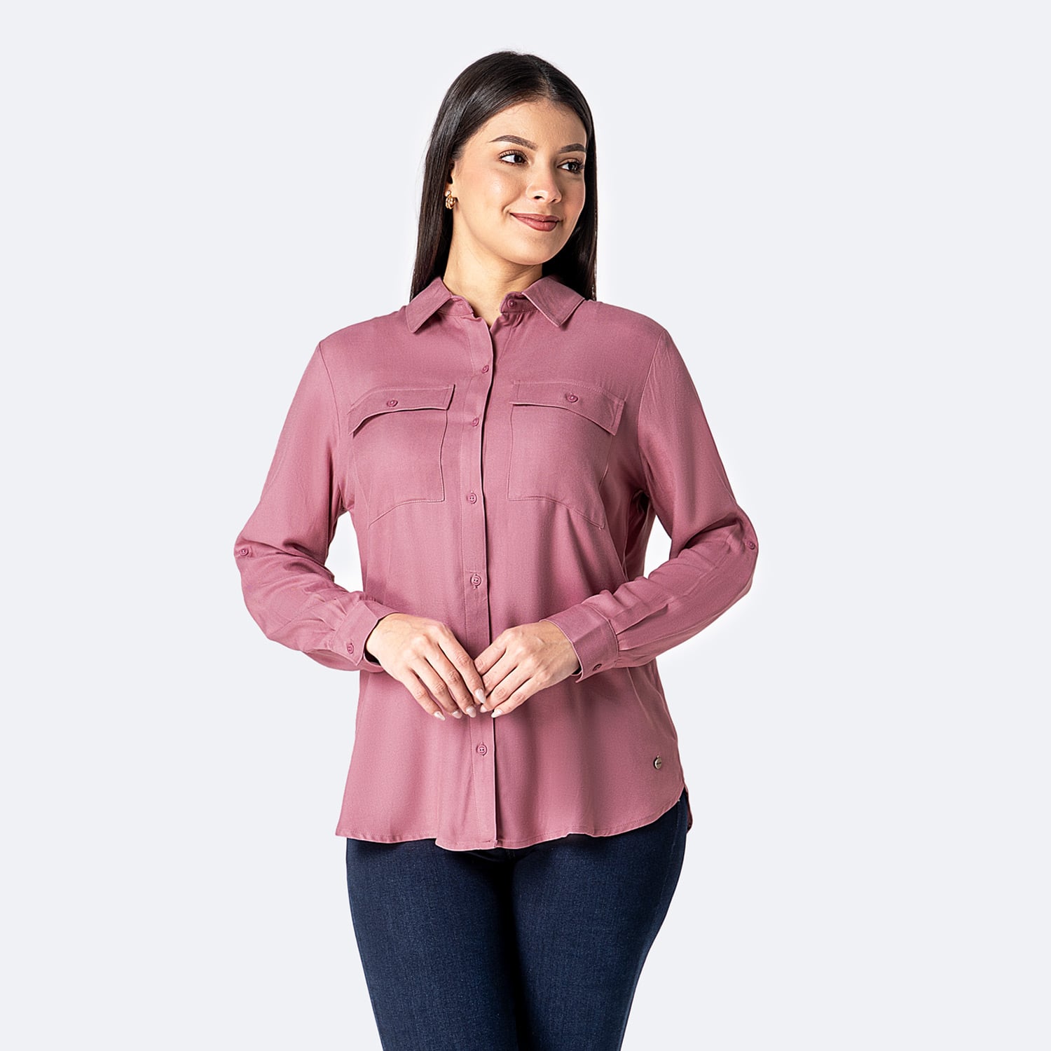 BLUSA POPELINA MUJER PIONIER VALENTINHA - 1