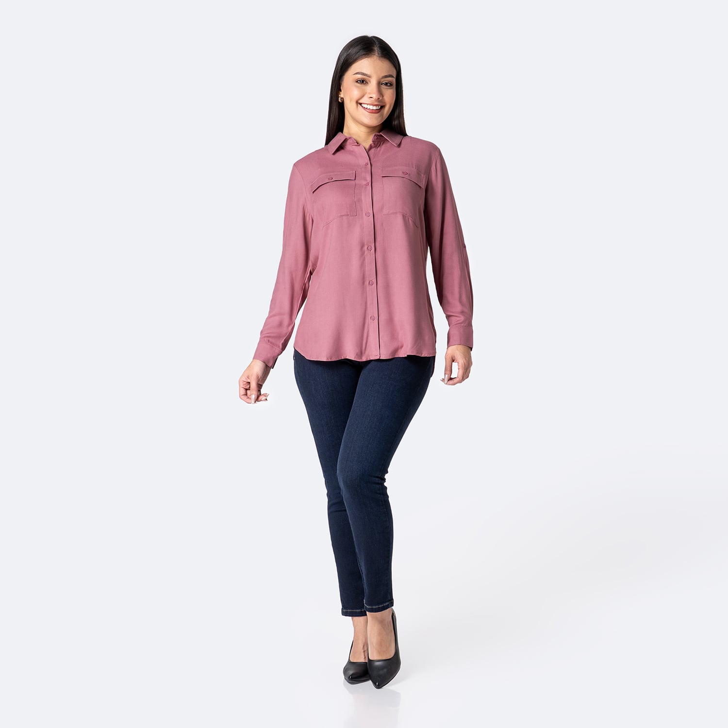 BLUSA POPELINA MUJER PIONIER VALENTINHA - 4