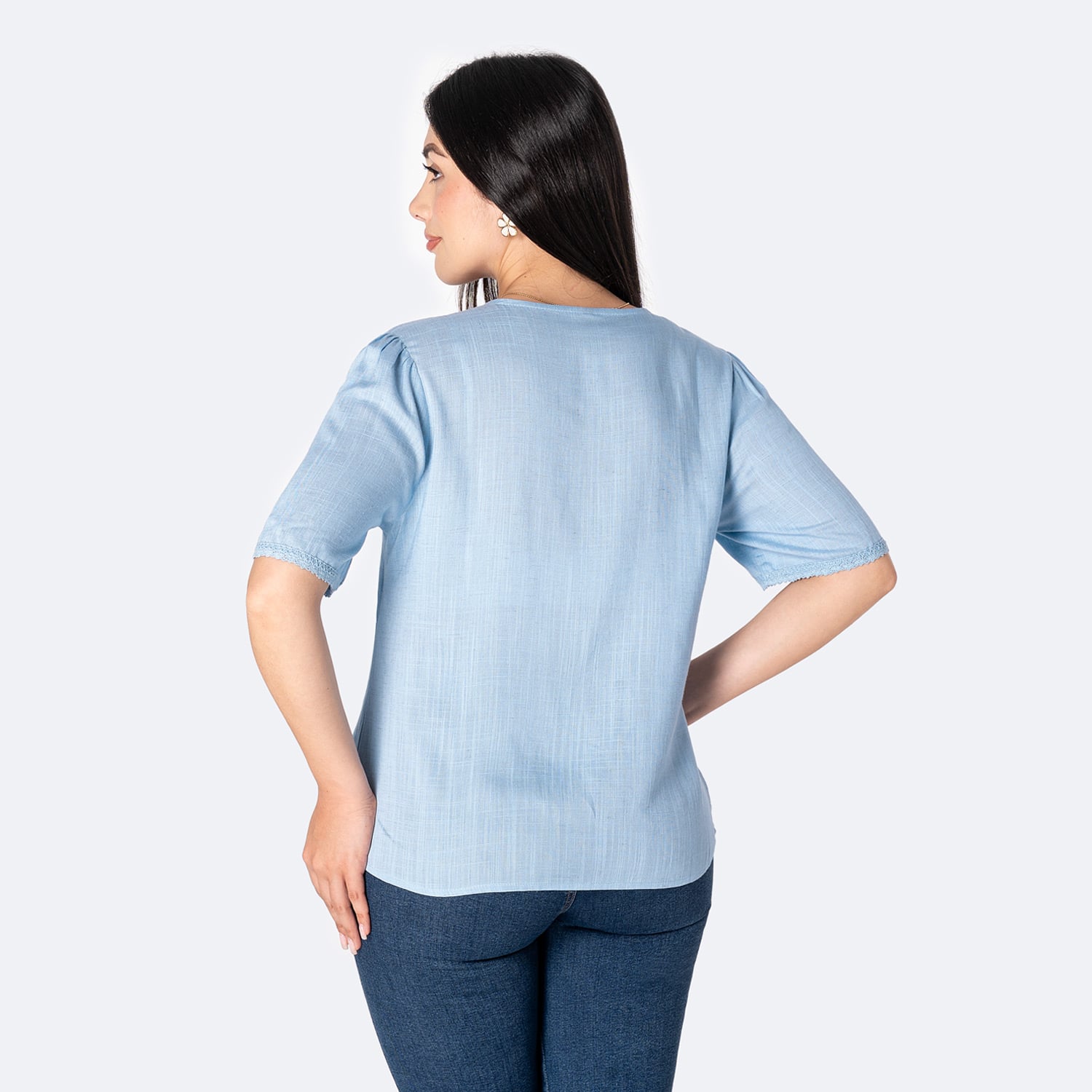 BLUSA LINO MUJER PIONIER BRENDAYA - 2