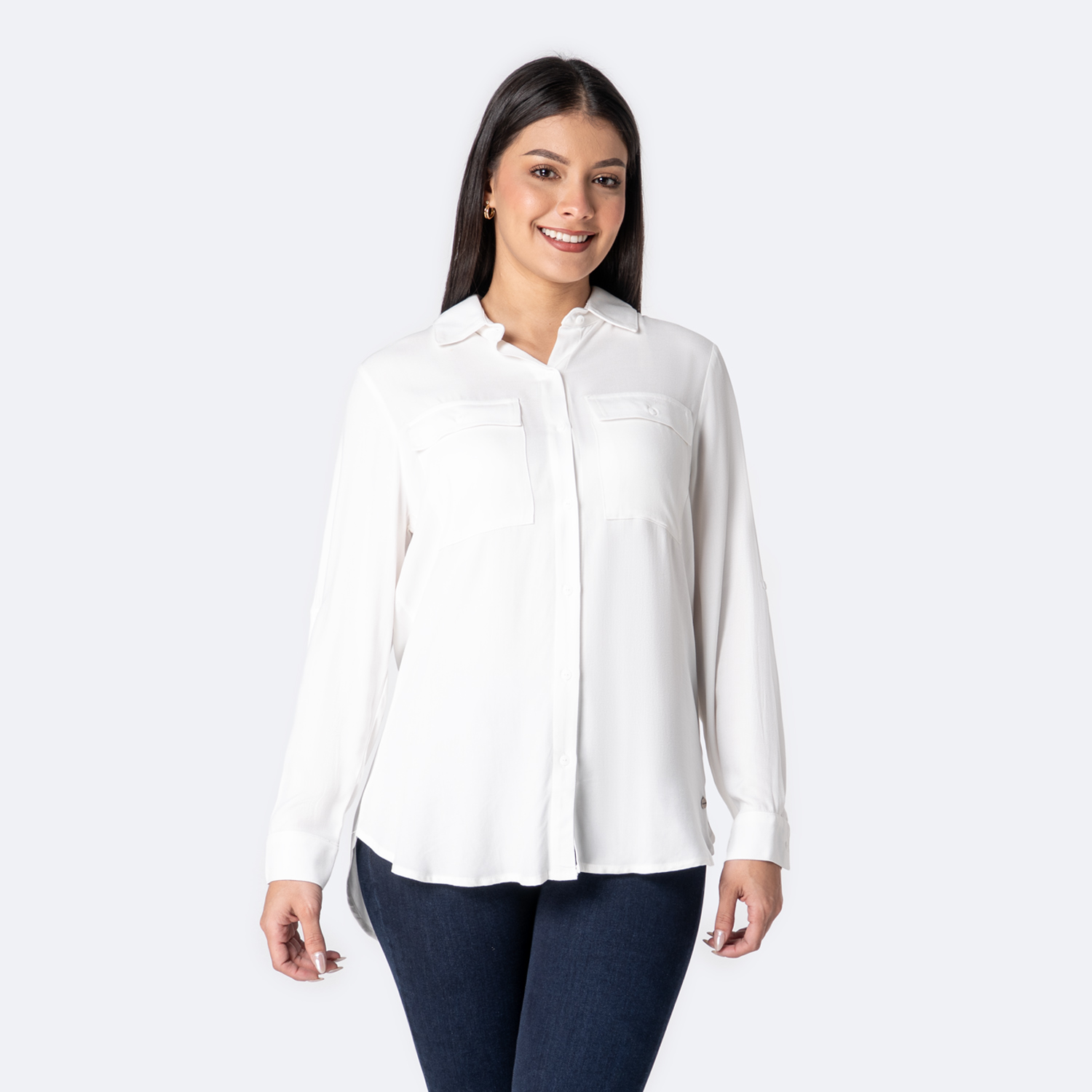 BLUSA POPELINA MUJER PIONIER VALENTINHA - 1