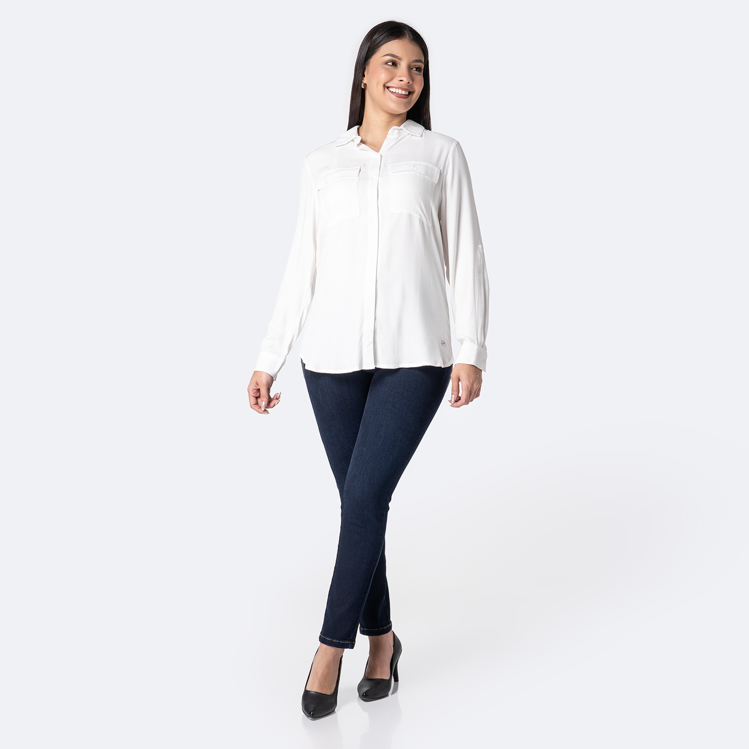 BLUSA POPELINA MUJER PIONIER VALENTINHA - 4