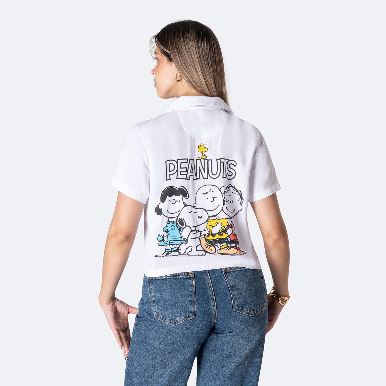 BLUSA POPELINA MUJER PIONIER LOLY-SNOOPY - 1