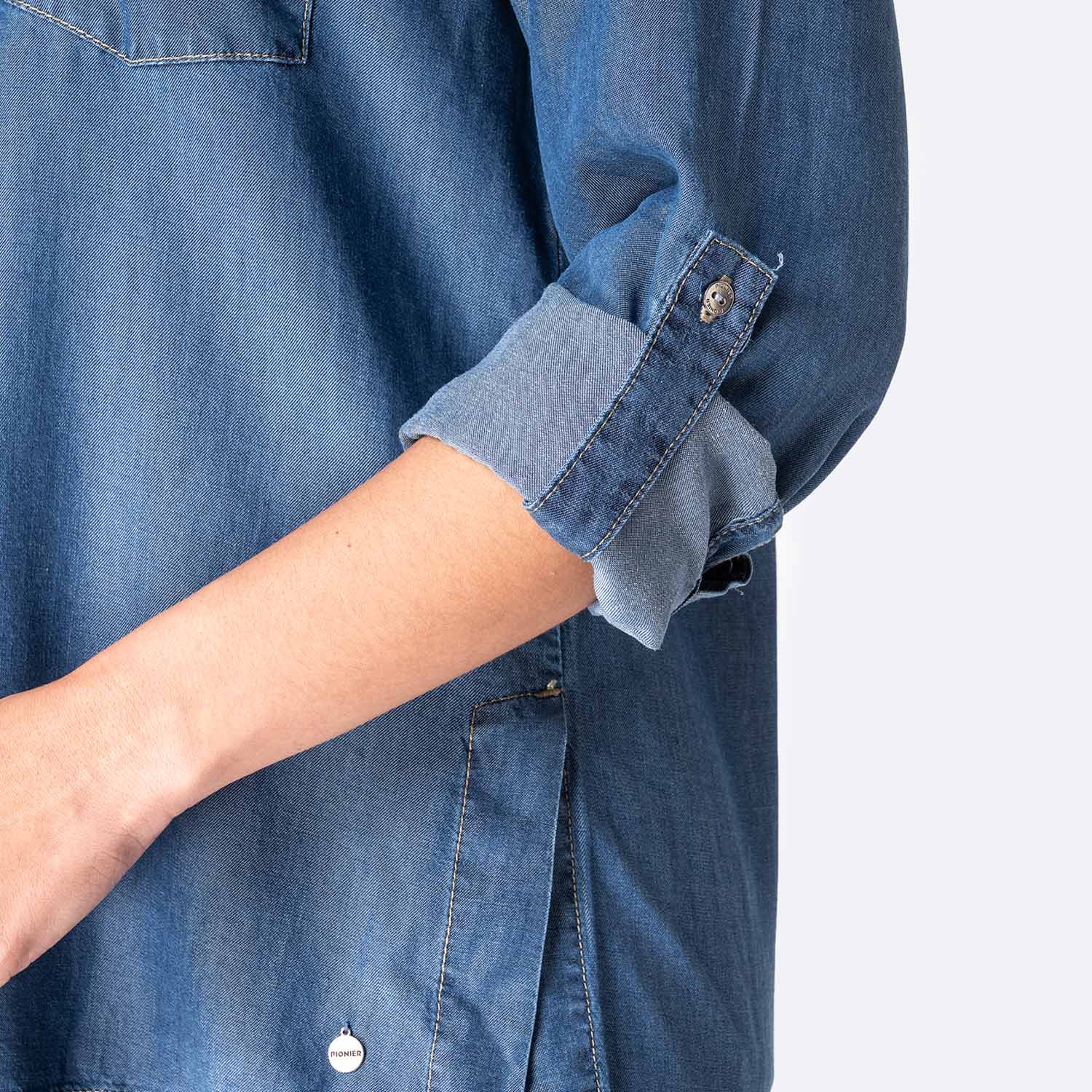 BLUSA DENIM MUJER PIONIER KHELEYA - 3